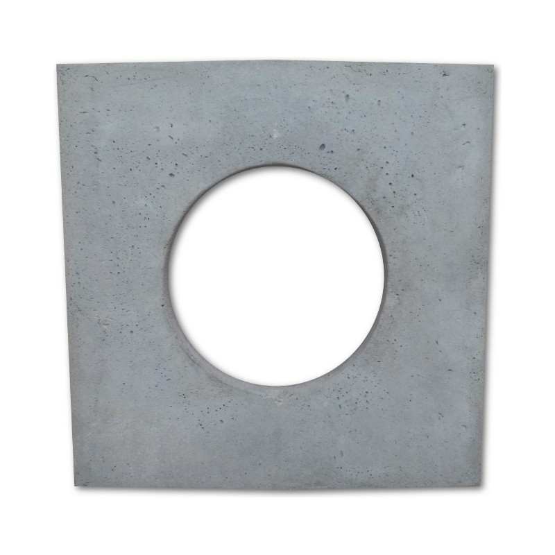 Płyta betonowa przykrywająca 53x53 komin bez wentylacji
