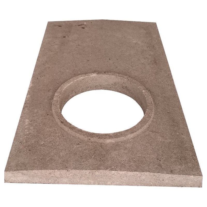 Płyta betonowa przykrywająca 51x70 komin z 2 wentylacjami