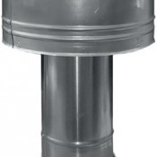 SWR Deflektor cylindryczny ocynk 0,5mm fi 100
