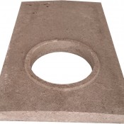 Płyta betonowa przykrywająca 51x87 komin z 3 wentylacjami