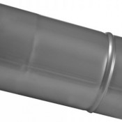 KS Wkład kominowy rura kwasoodporna 0,5mm 0,25m fi 100