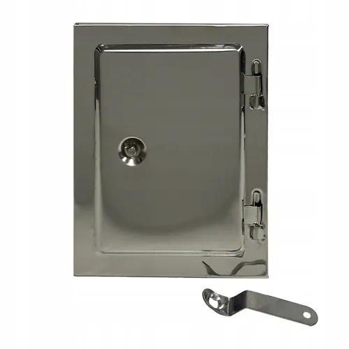 Drzwiczki rewizyjne kominowe kwasoodporne 20x26 INOX Scheier mocne
