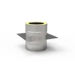 KZD Przejście dachowe żaroodporne 1,0 mm izolowane fi 250/350 mm