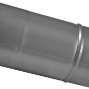 KZS Wkład kominowy rura żaroodporna 0,8mm 0,25m fi 130