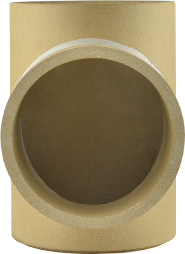 Trójnik ceramiczny komin ceramiczny system kominowy